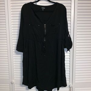 Torrid Black Shirt Dress